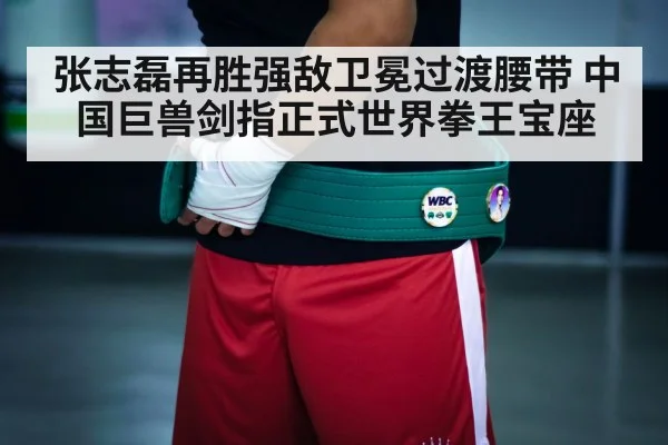boxing champion belt